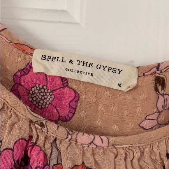 Spell Siren Song Strappy Dress Flamingo M - Picture 11 of 14